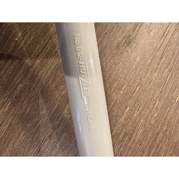 VTG Hutzler Melamine Serving Set Of 5 White Spatula Spoon Fork Denmark Retro - Picture 10 of 11